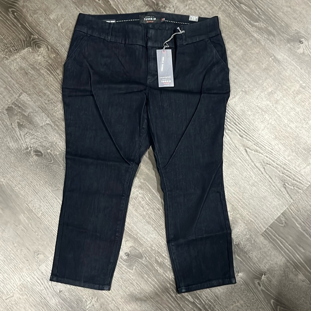 Torrid trouser ankle skinny jean